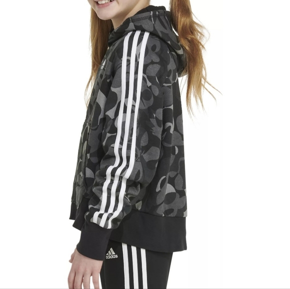 Adidas Camo Zip-up Jacket *YOUTH* - Picture 3 of 9